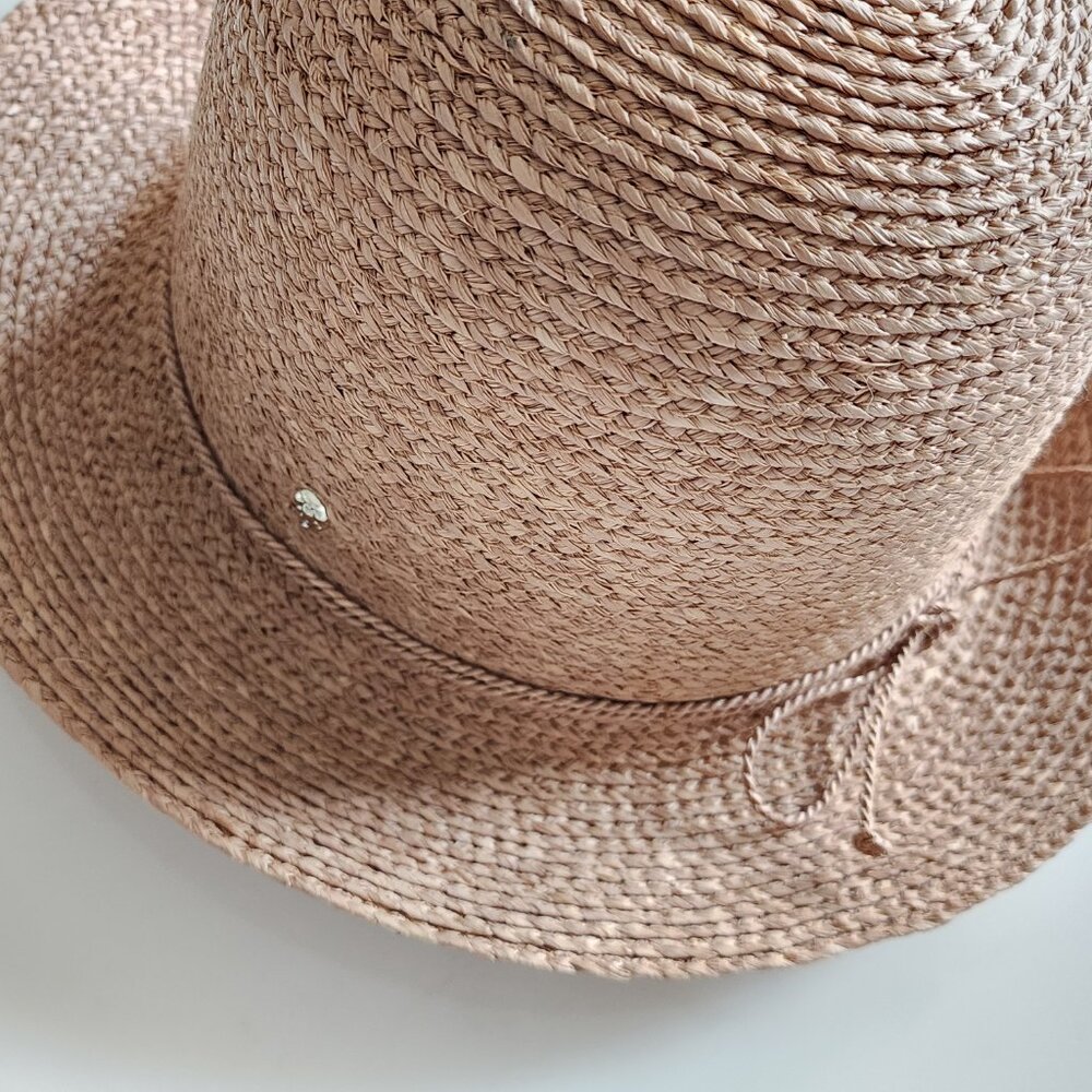 Helen Kaminski Tan Straw Cloche Hat - Picture 4 of 11